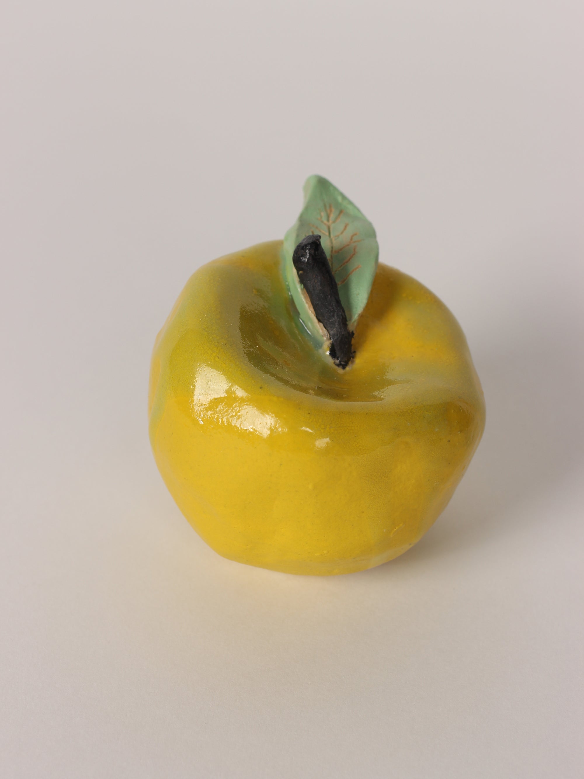 Yellow Apple - Handmade