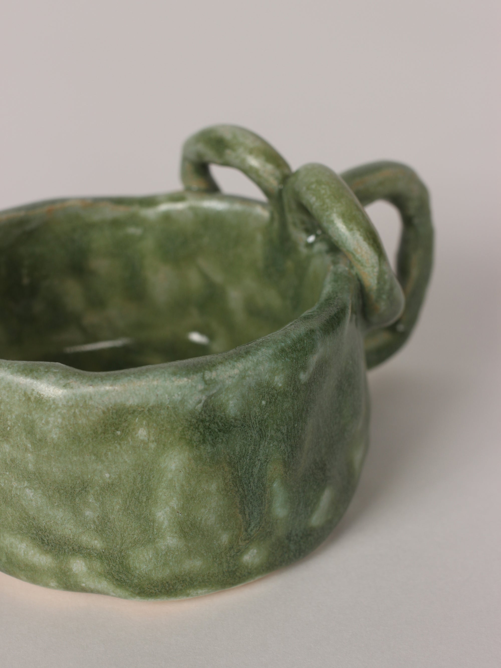 Espresso Spearmint Mug - Handmade