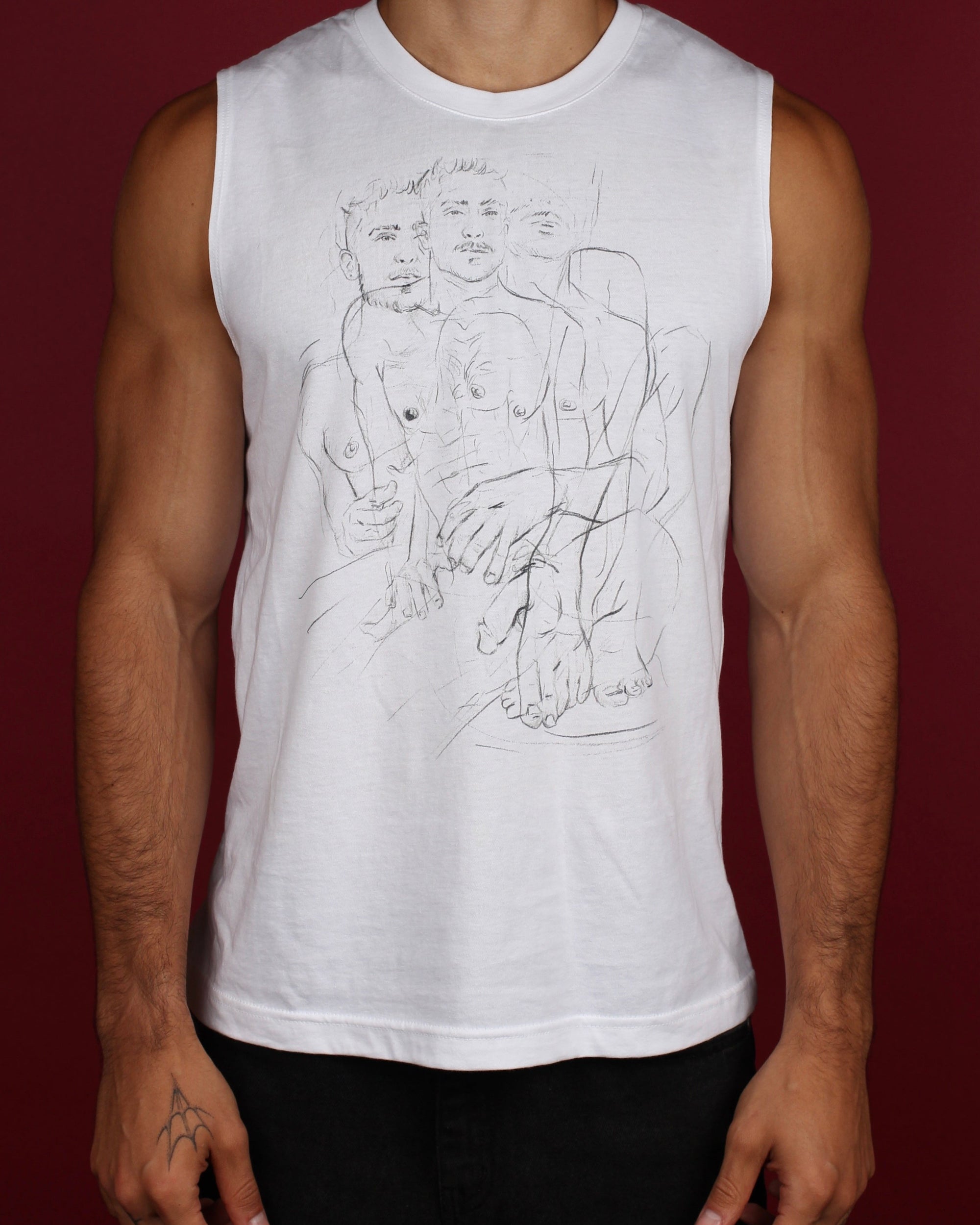 Zeid Nude - Muscle Tank